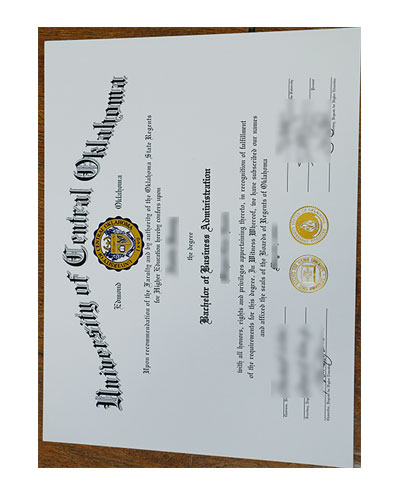 Order fake University of Central Oklahoma（UCO）degree in US