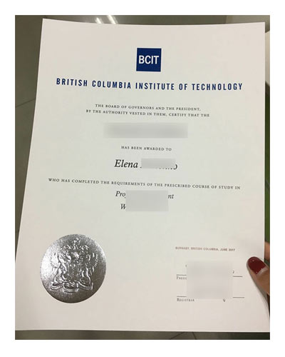 Fake BCIT Certificate Sample-Where to buy British Columbia Institute of Technology fake diploma 