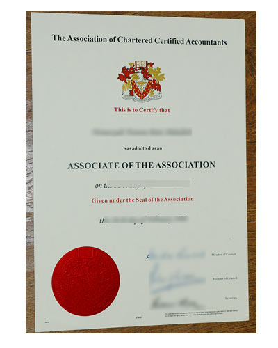 Where to buy ACCA fake certificate