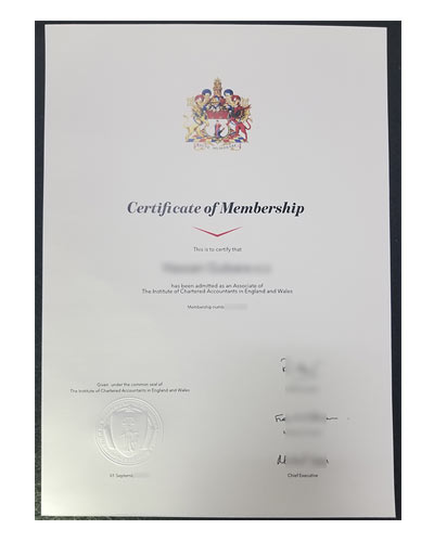 ICAEW certificate sample-Buy fake ICAEW ACA degree certificate Online