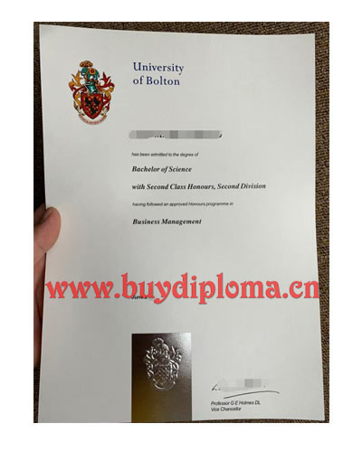 University of Bolton diploma degree