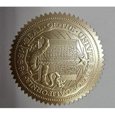 UC Berkeley Degree Certificate Seal