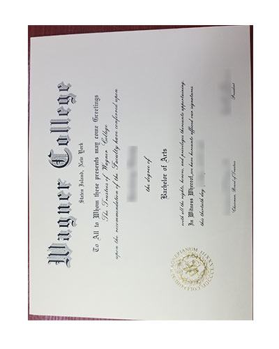where can I buy fake Wagner College degree certificate Online