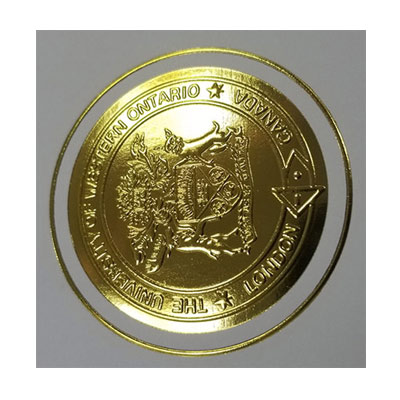 UWO Transcsipt Certificate Seal
