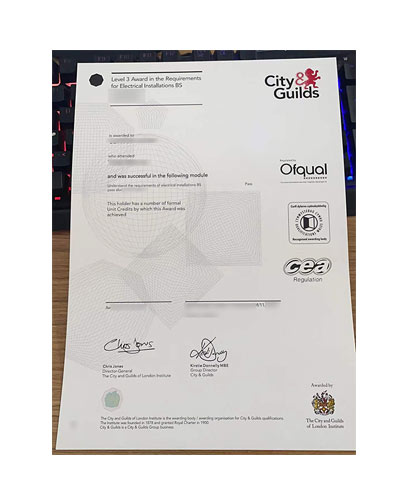 Where Can Buy Fake City Guilds Certificate-The late