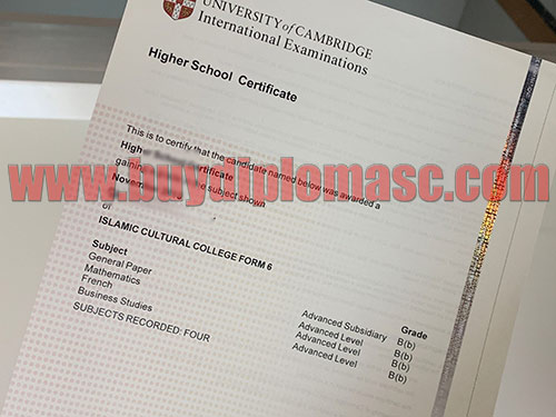 Fake GCE Certificates 