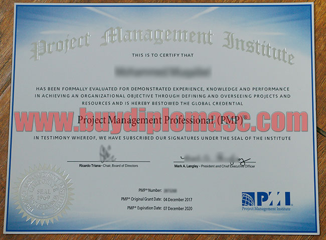 PMP Fake certificate