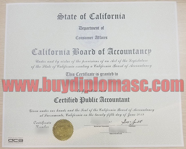 fake CBA certificate