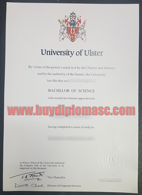 University of Ulster fake degree