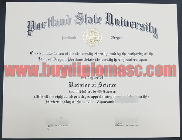 Fake PSU degree Certificate