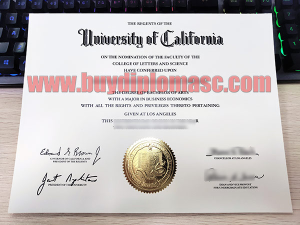 fake UC degree certificate