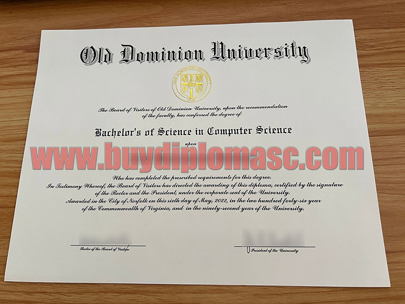 Old Dominion University Degree