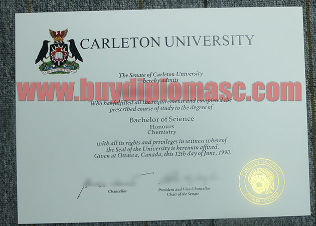 Carleton University Fake Diploma Certificates
