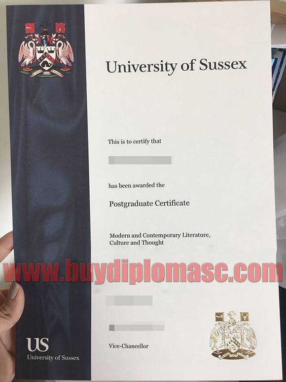 University Of Sussex Fake Degree