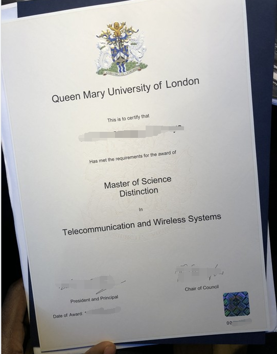 Fake Queen Mary University Certificates