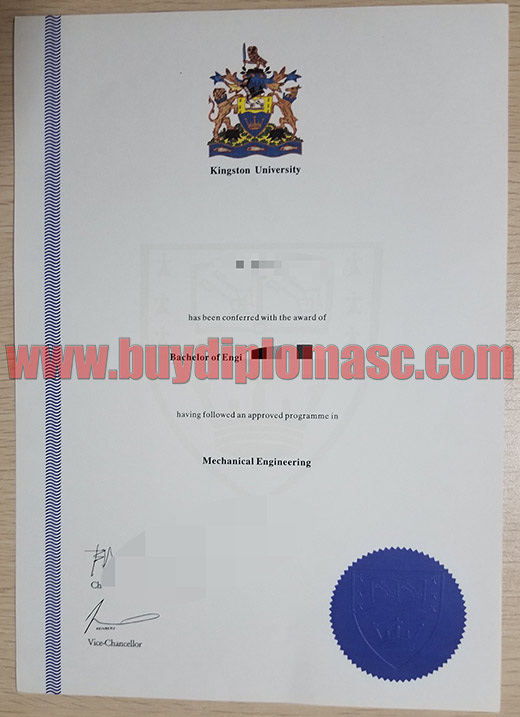 kingston university fake Degree Certificate