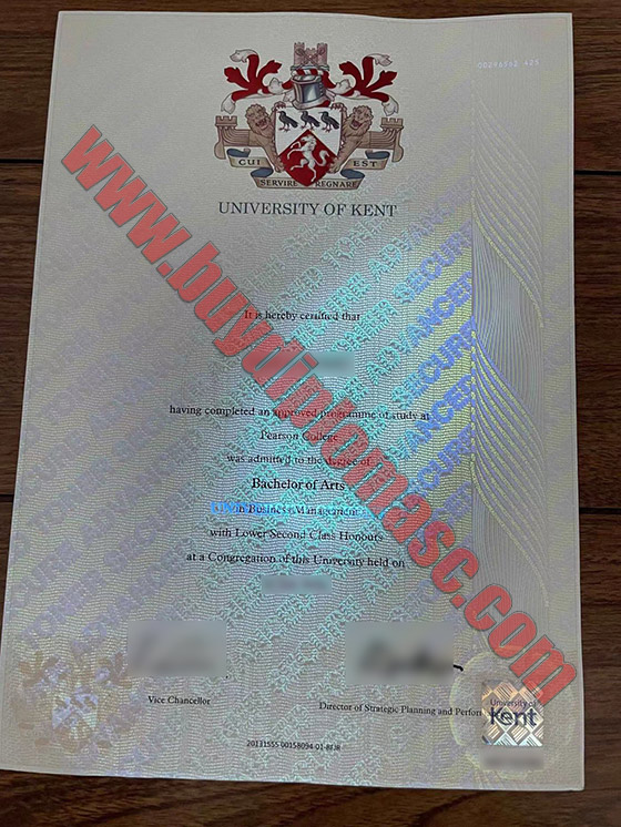 University of Kent fake certificates