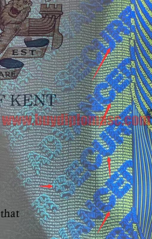 University of Kent fake certificates