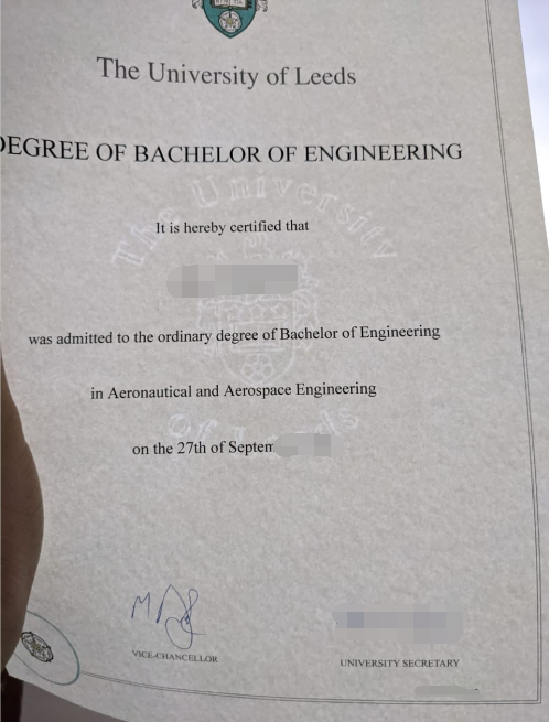 Fake University of Leeds certificates