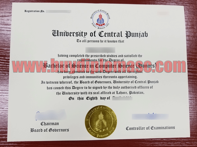 UCP diploma degree Certificate