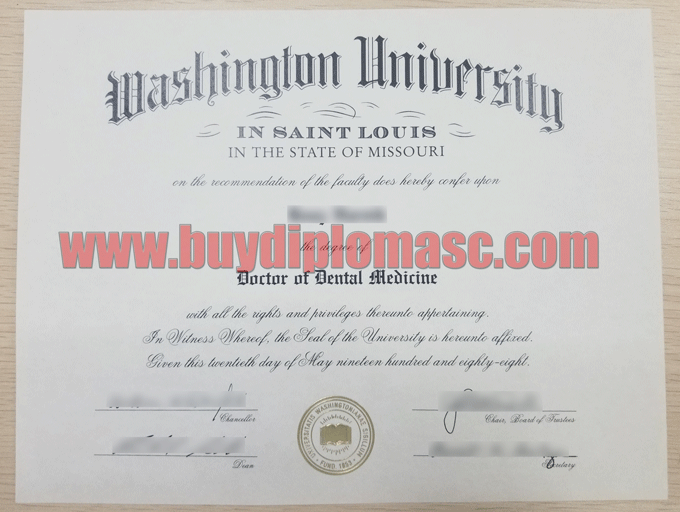 how to make WUSTL degree? Where to buy WUSTL diploma degree certificate?