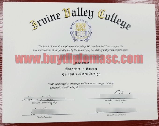 IVC diploma degree certificate