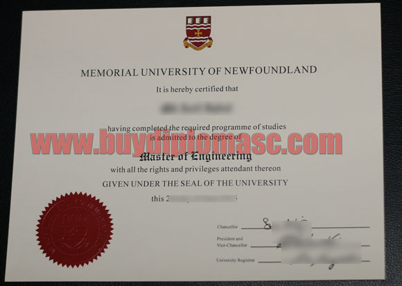 MUN diploma degree certificate 