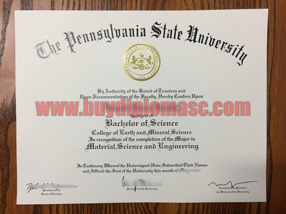 University of Pennsylvania degree Certificate
