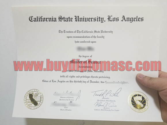 Los Angeles Diploma Degree Certificate