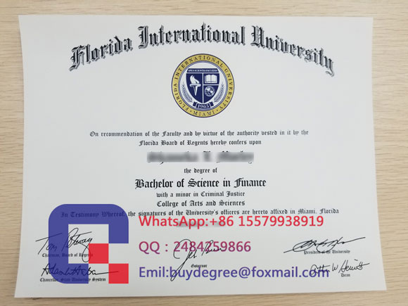  fake Florida International University degree