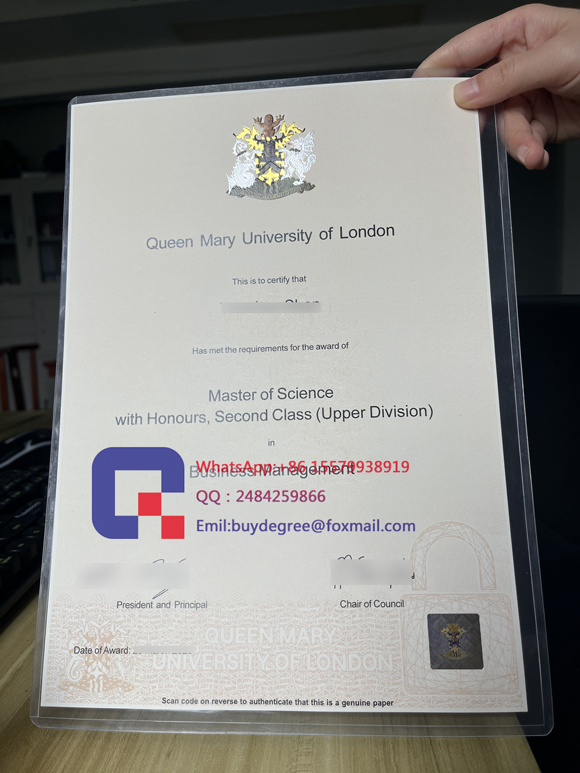 Fake Queen Mary University Certificates