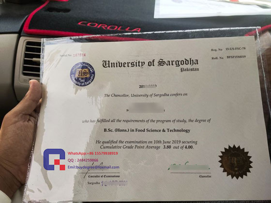 fake unniversity of sargodha certificate sample