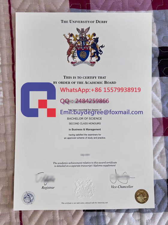 fake derby certificate degree