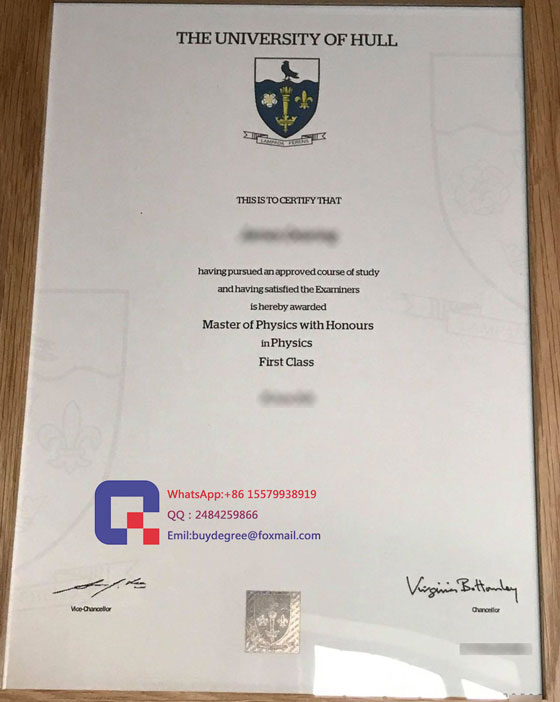 fake Fake University of Hull certificate sample latest