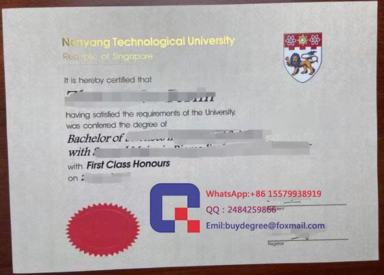 fake Nanyang Technological University diploma certificate 