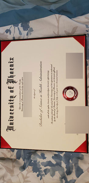 How do I purchase a University of Phoenix certificate