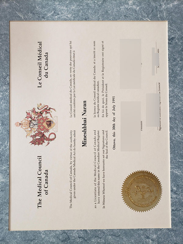 How do I get a Medical Board of Canada certificate