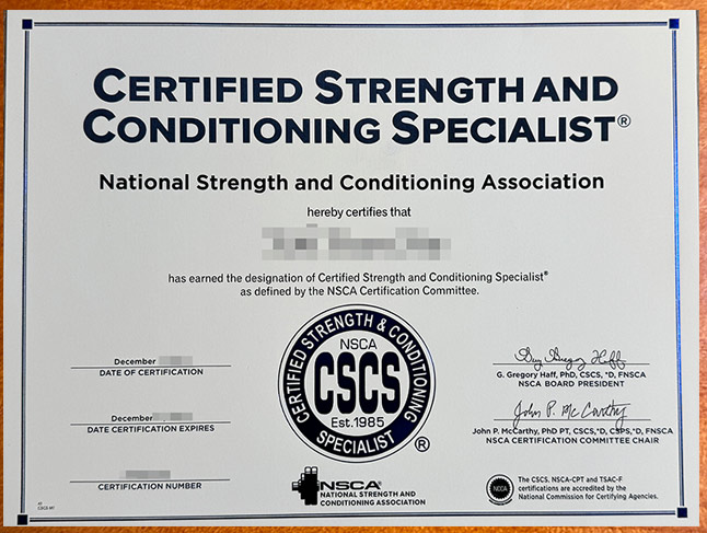 cscs certificate samples