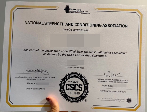 cscs certificate