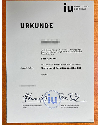 Where can I buy IU International University diploma