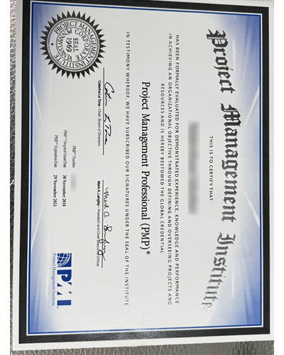 Which website can I use to order the PMP certificat