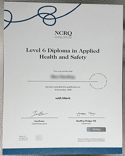 What is the purpose of the NCRQ certificate?