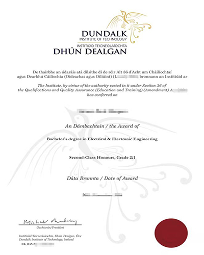 Do you need a certificate from Dundalk Institute of