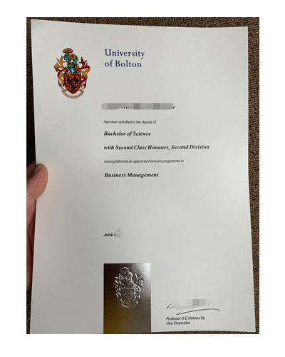 Where can I order Fake University of Bolton degree certificate