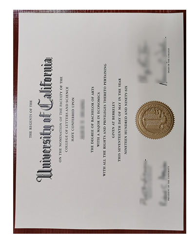 UC Fake Degree Sample-Order Fake UC Diploma certificate Online
