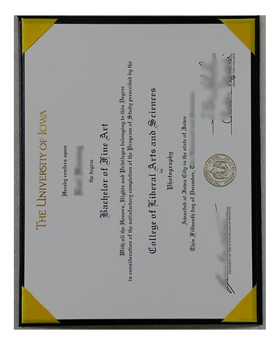 Where to Buy Fake University Of Iowa diploma degree certificate