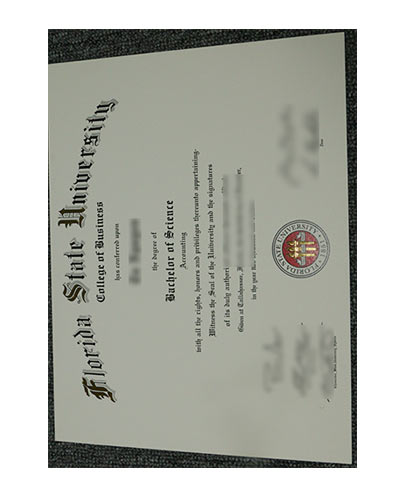 fake FSU Diploma Sample-Buy fake Florida State University degree certificate