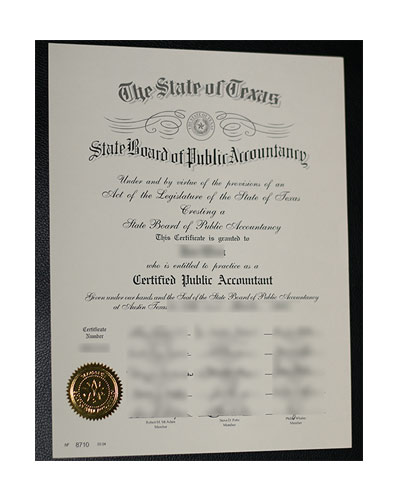 Where to Buy Fake TSBPA CPA Certificates