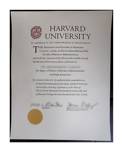 Buy best quality Harvard University Fake Diploma