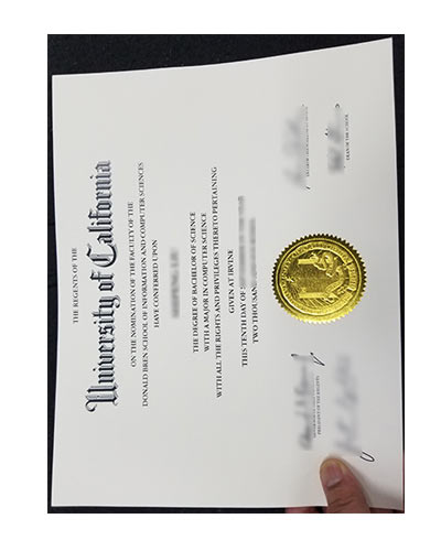 How much does it cost to buy a fake UCI degree Certificate?